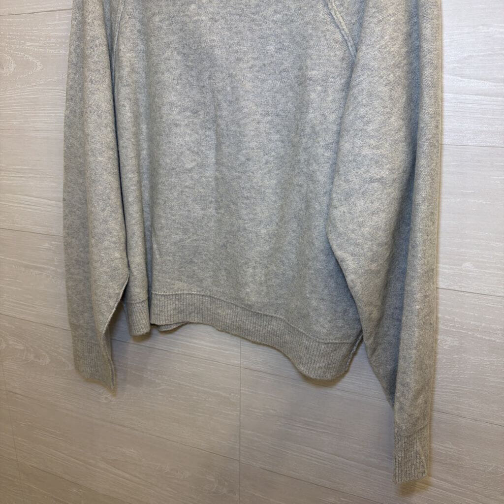 Lucky Brand Grey Button Henley Large