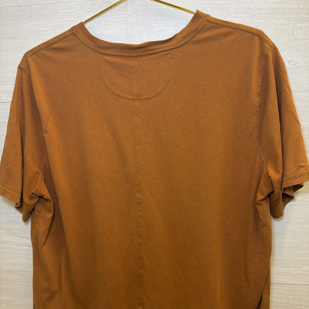 Carhartt Short Sleeve Boxy Brown Tee Large