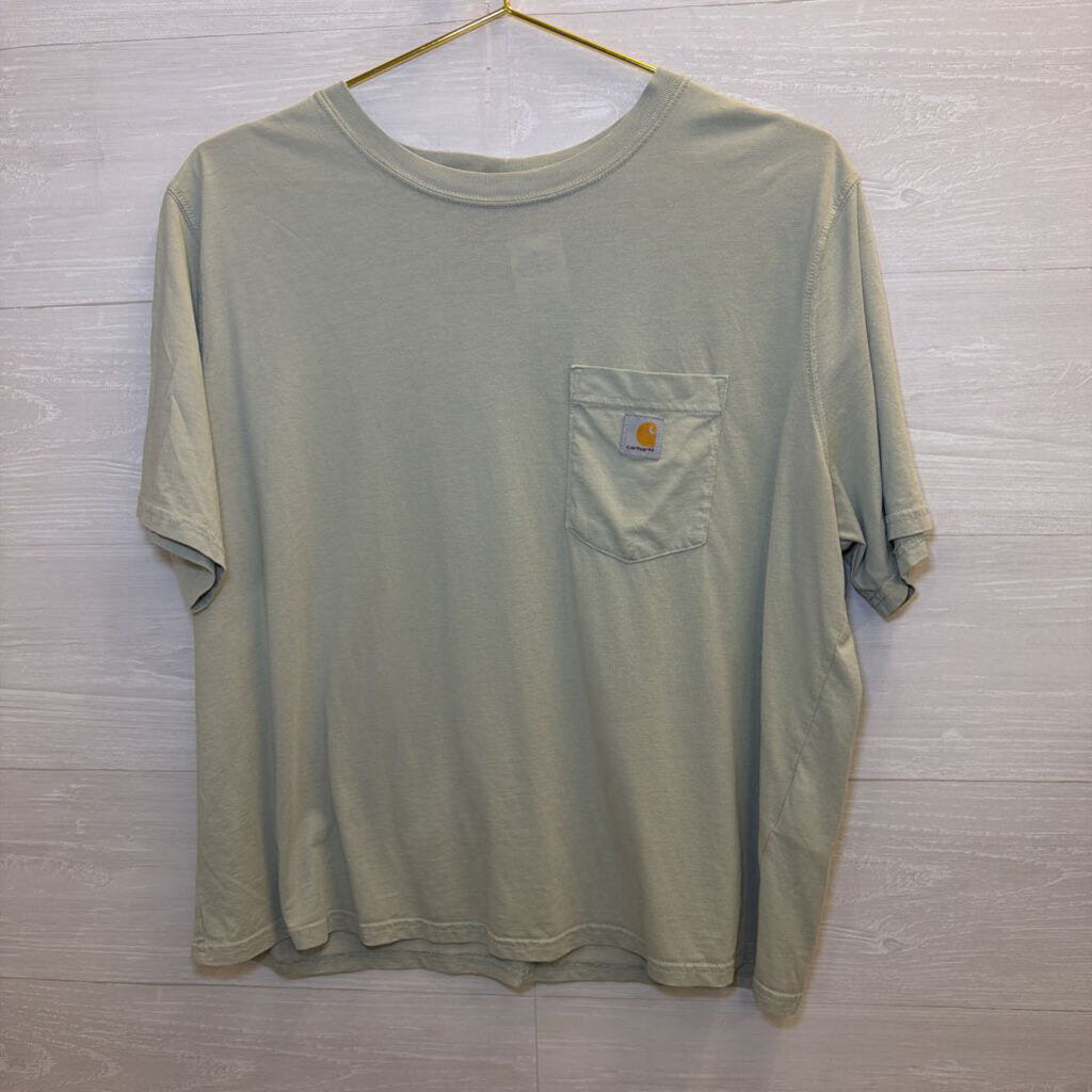 Carhartt Short Sleeve Boxy Mint Tee Large