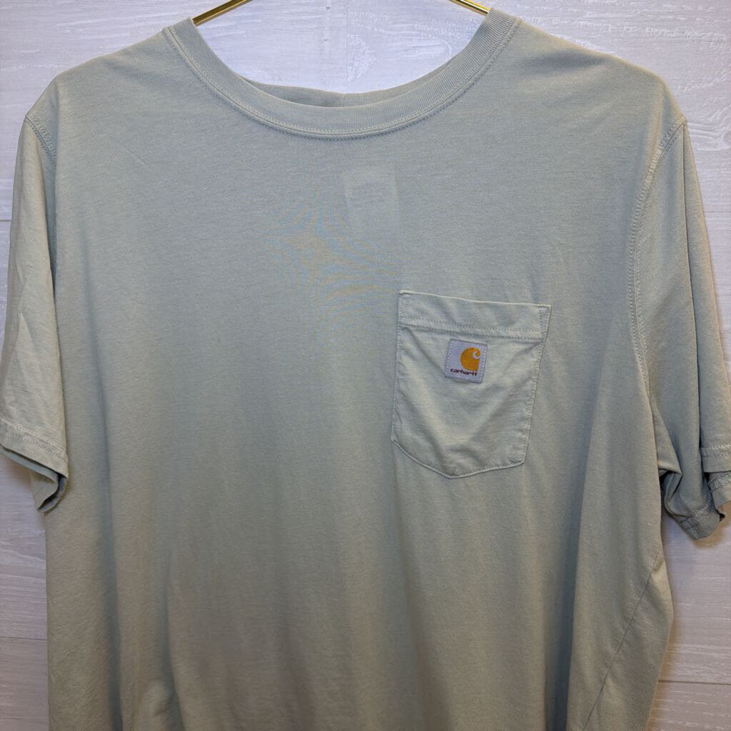 Carhartt Short Sleeve Boxy Mint Tee Large