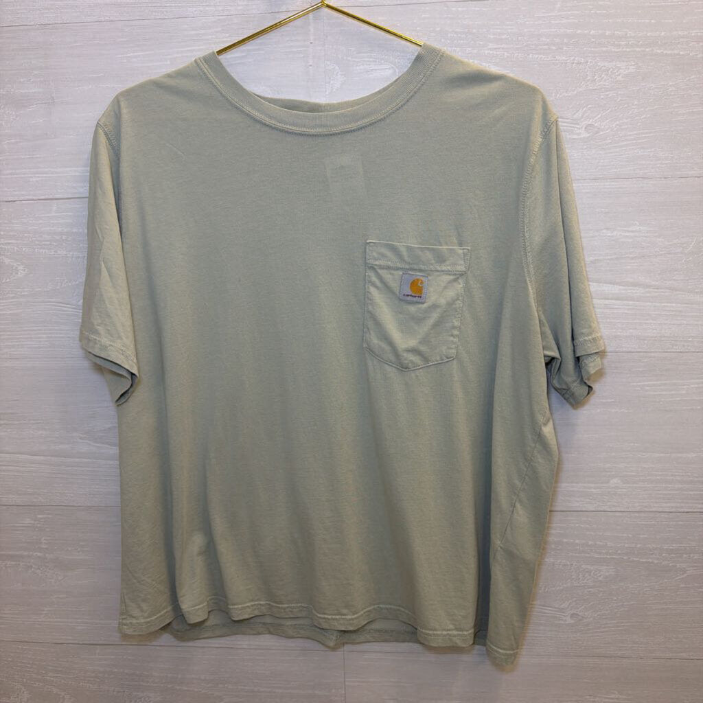 Carhartt Short Sleeve Boxy Mint Tee Large