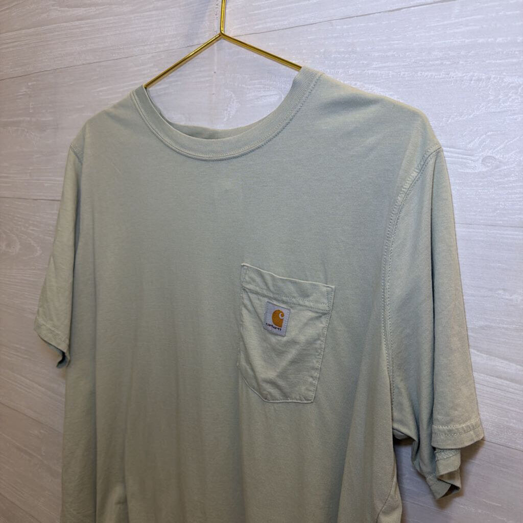 Carhartt Short Sleeve Boxy Mint Tee Large