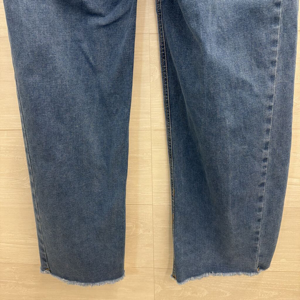 Stretch Wide Leg Jeans 10
