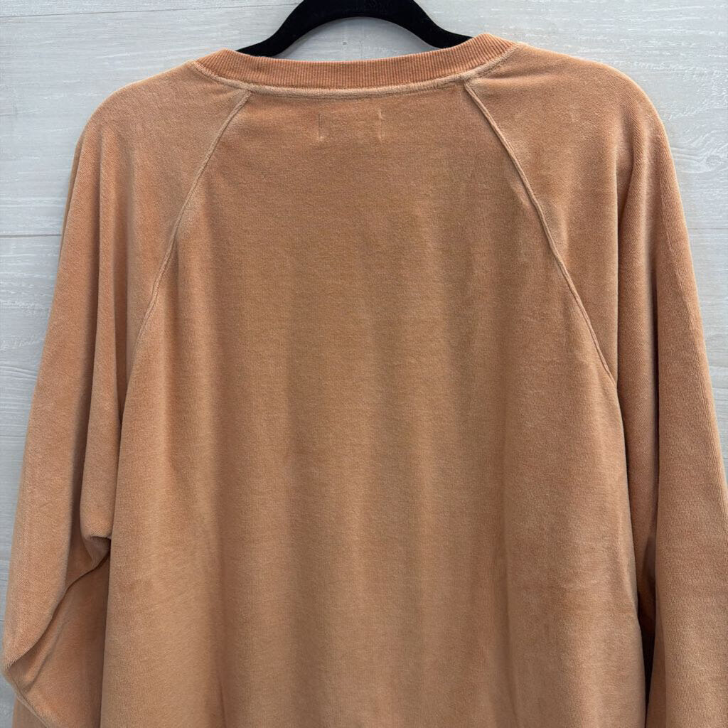 Aerie Peach Velour Set Medium