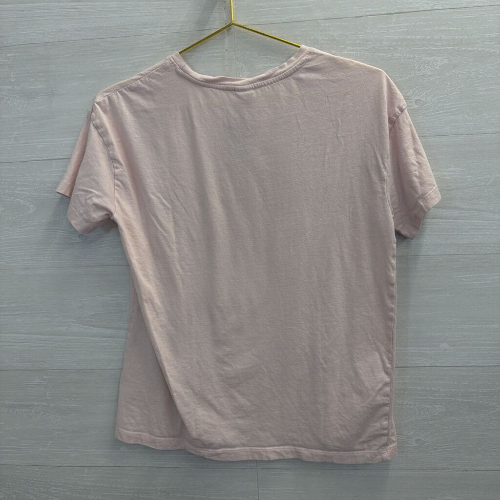"Cherries" Graphic Pink Tee Small