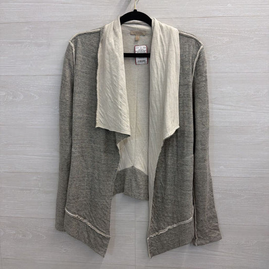 Bordeaux Grey Waterfall Jacket Extra Small