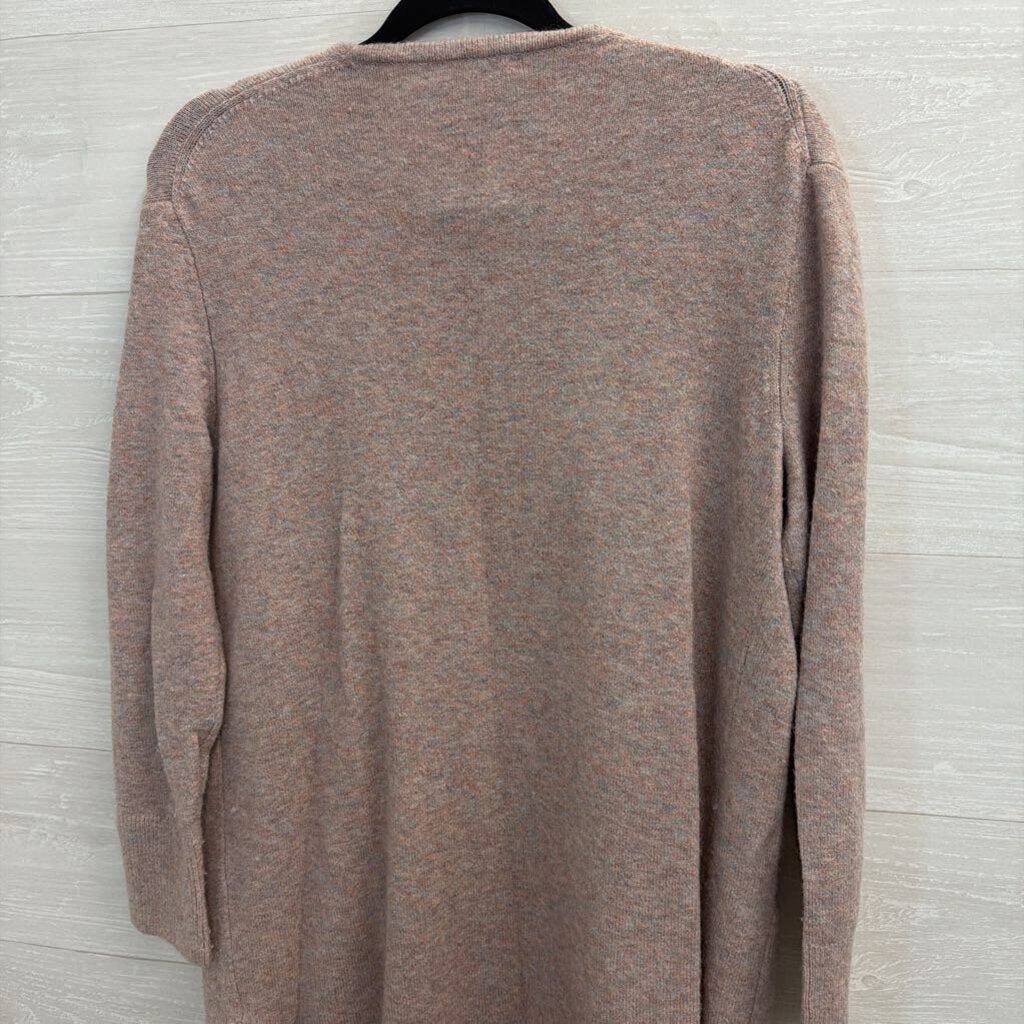 Madewell Long Cardigan Pinkish Extra Extra Small