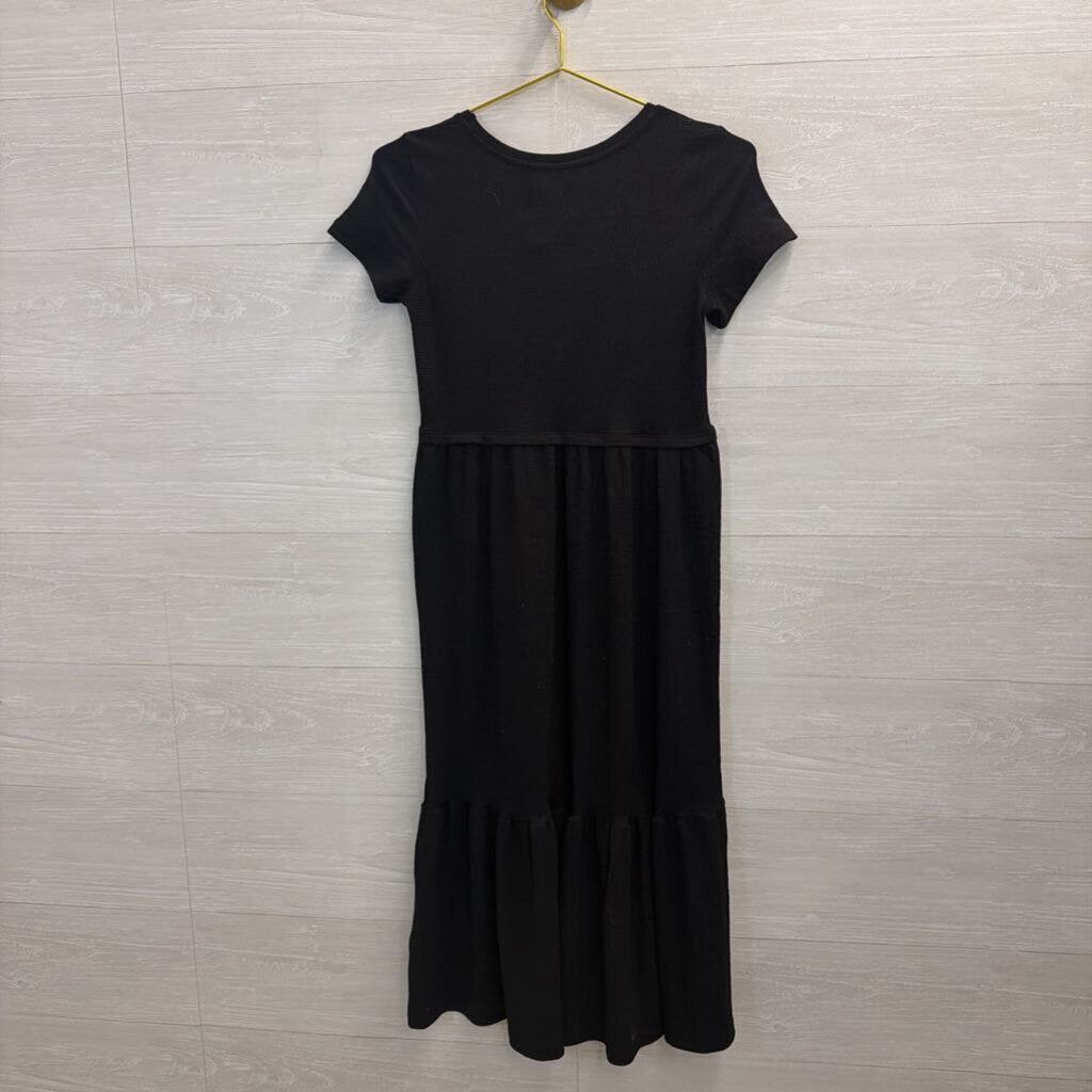 Anthropologie Tiered Short Sleeve Dress Extra Small