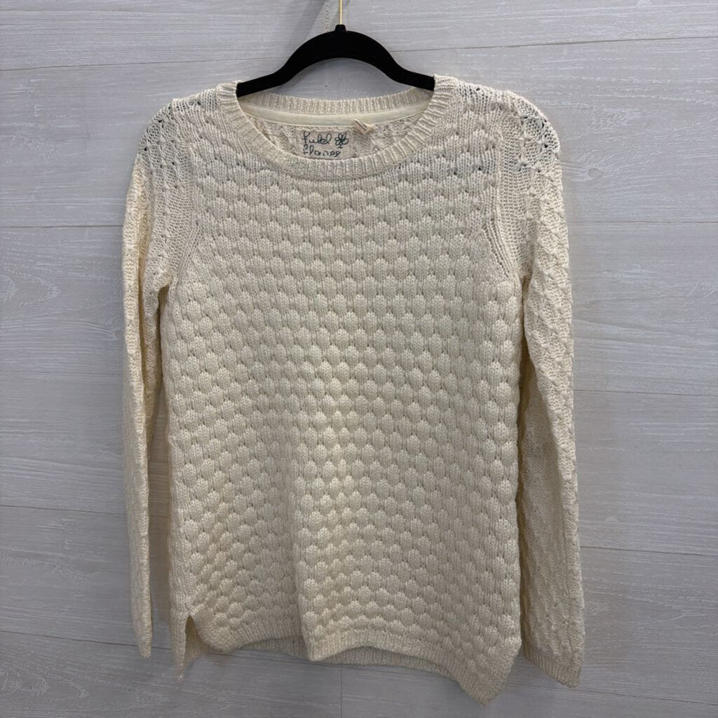 Cream Knit Sweater Extra Small