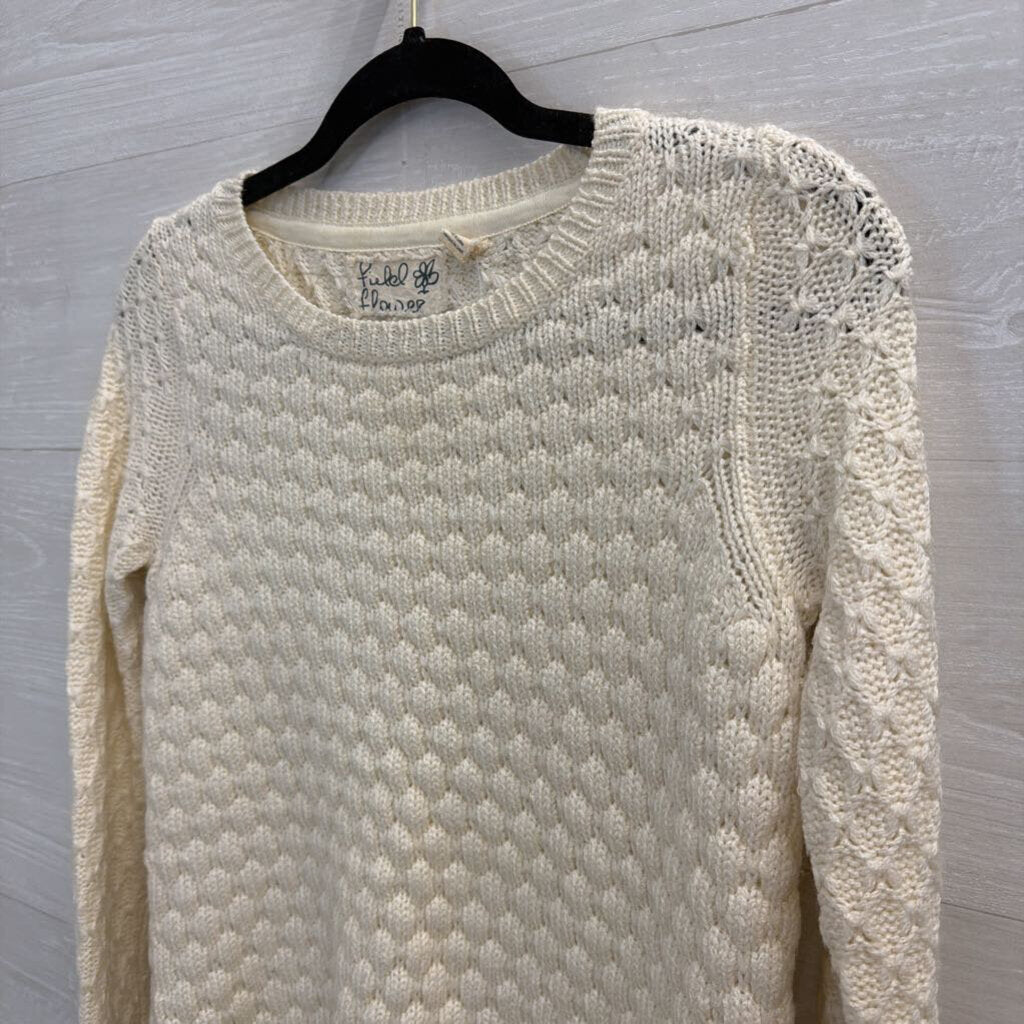 Cream Knit Sweater Extra Small