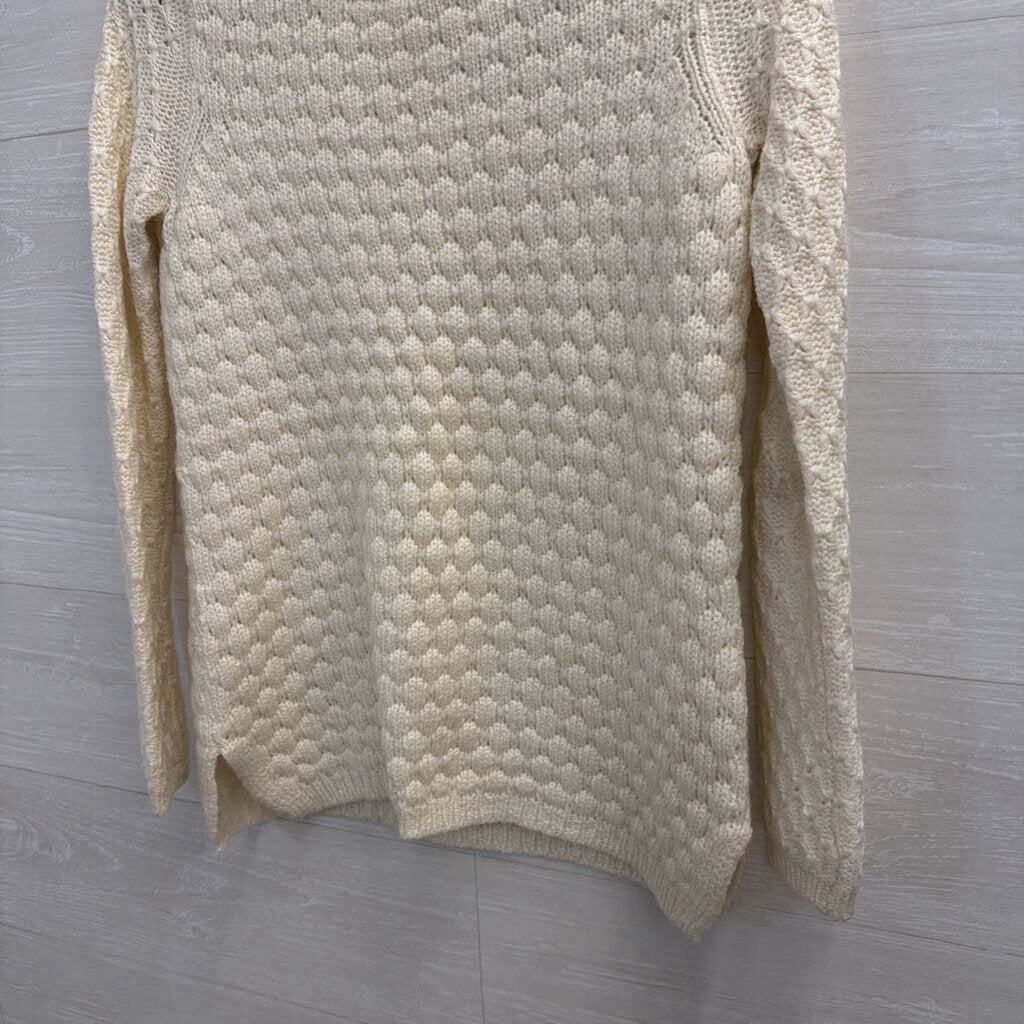 Cream Knit Sweater Extra Small
