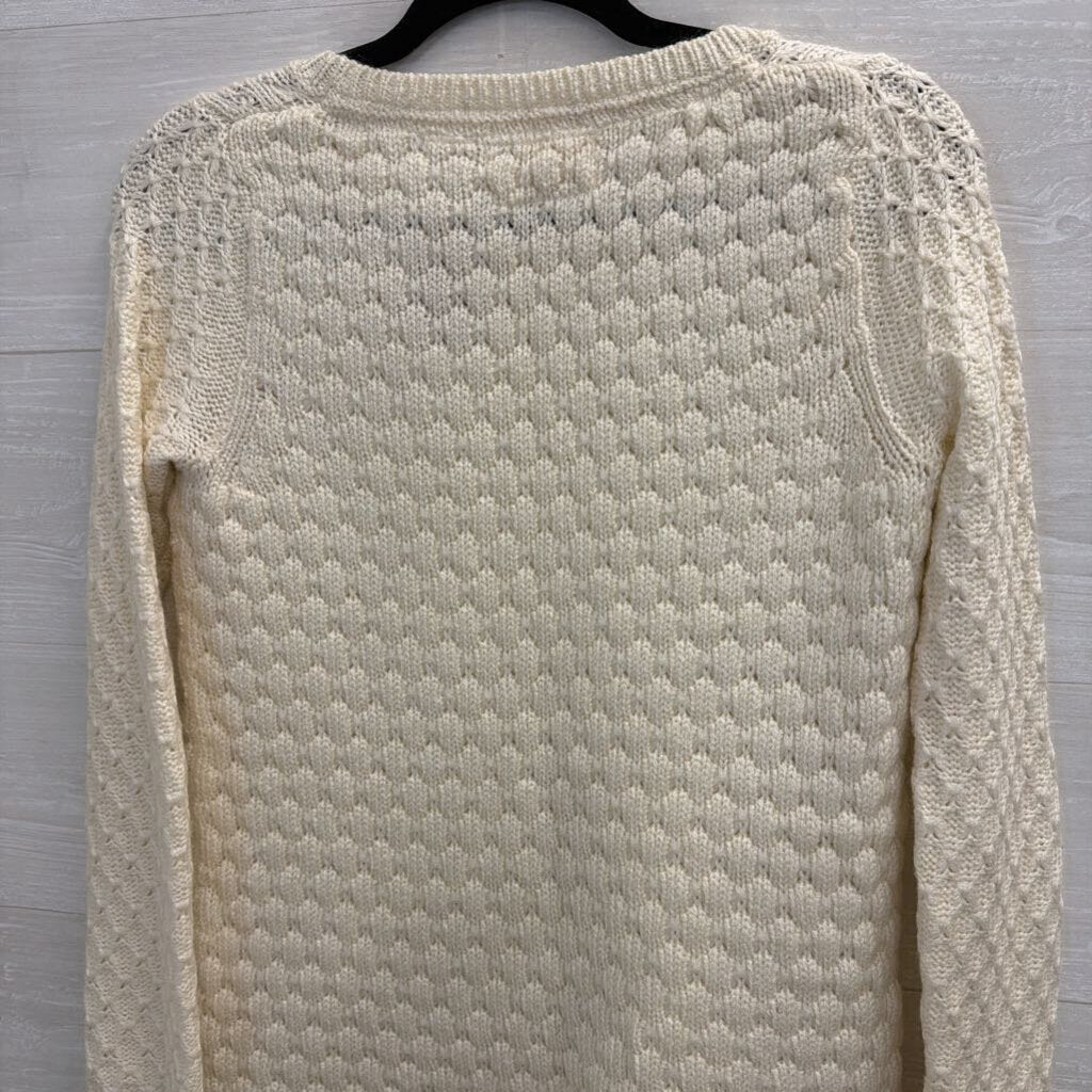 Cream Knit Sweater Extra Small