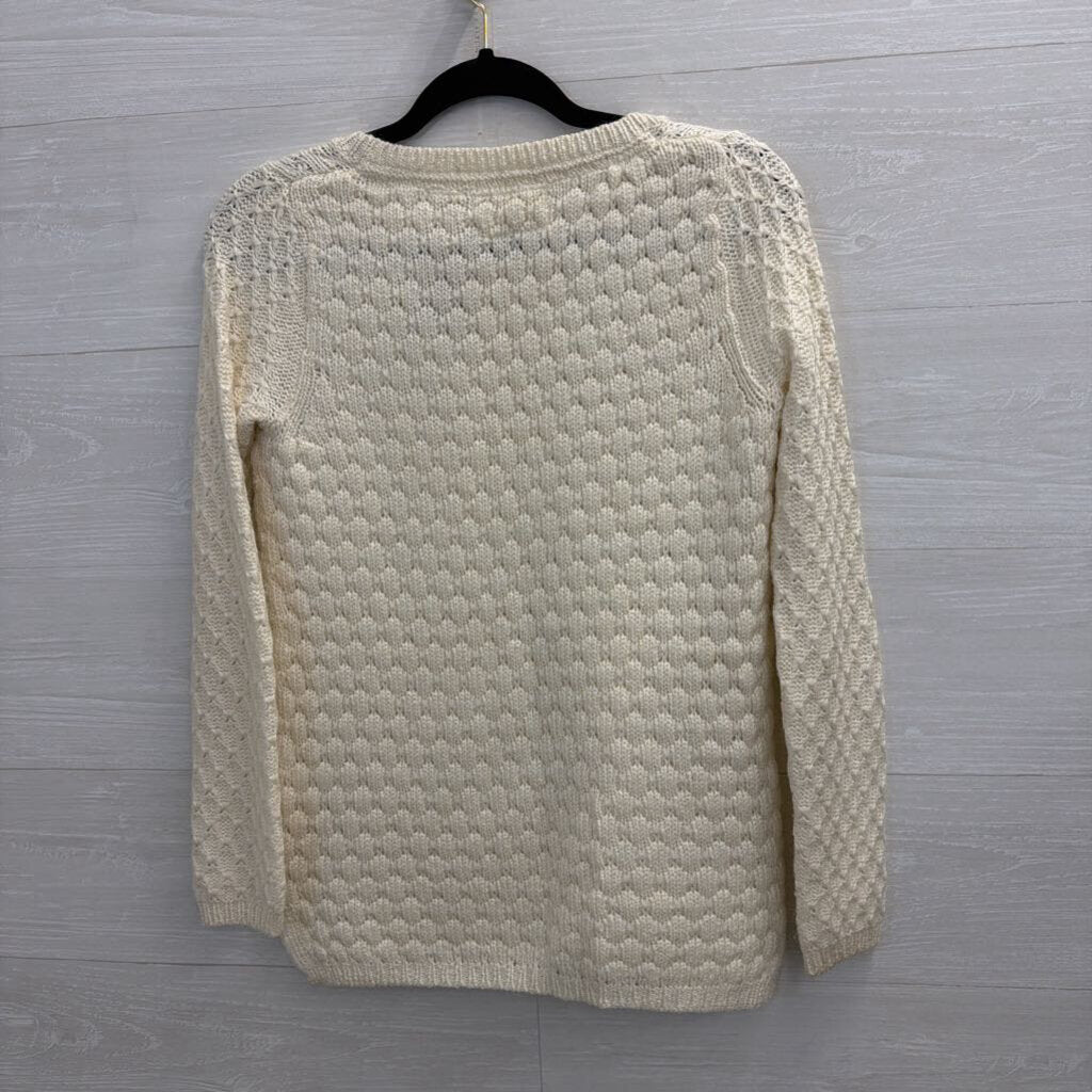 Cream Knit Sweater Extra Small