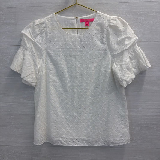 Lilly Pulitzer White Eyelet Small
