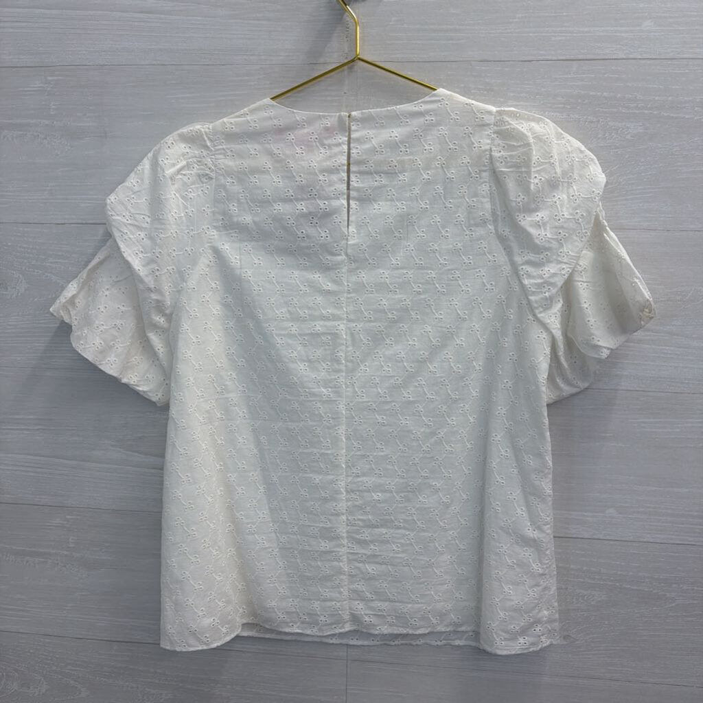 Lilly Pulitzer White Eyelet Small