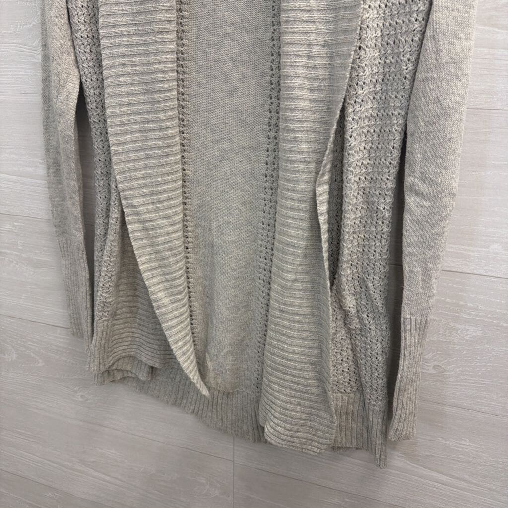 Anthropologie Moth Grey Cardigan Extra Small
