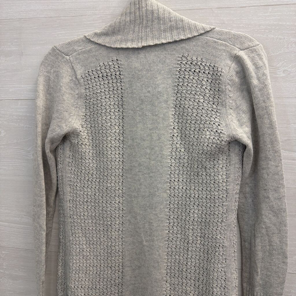 Anthropologie Moth Grey Cardigan Extra Small