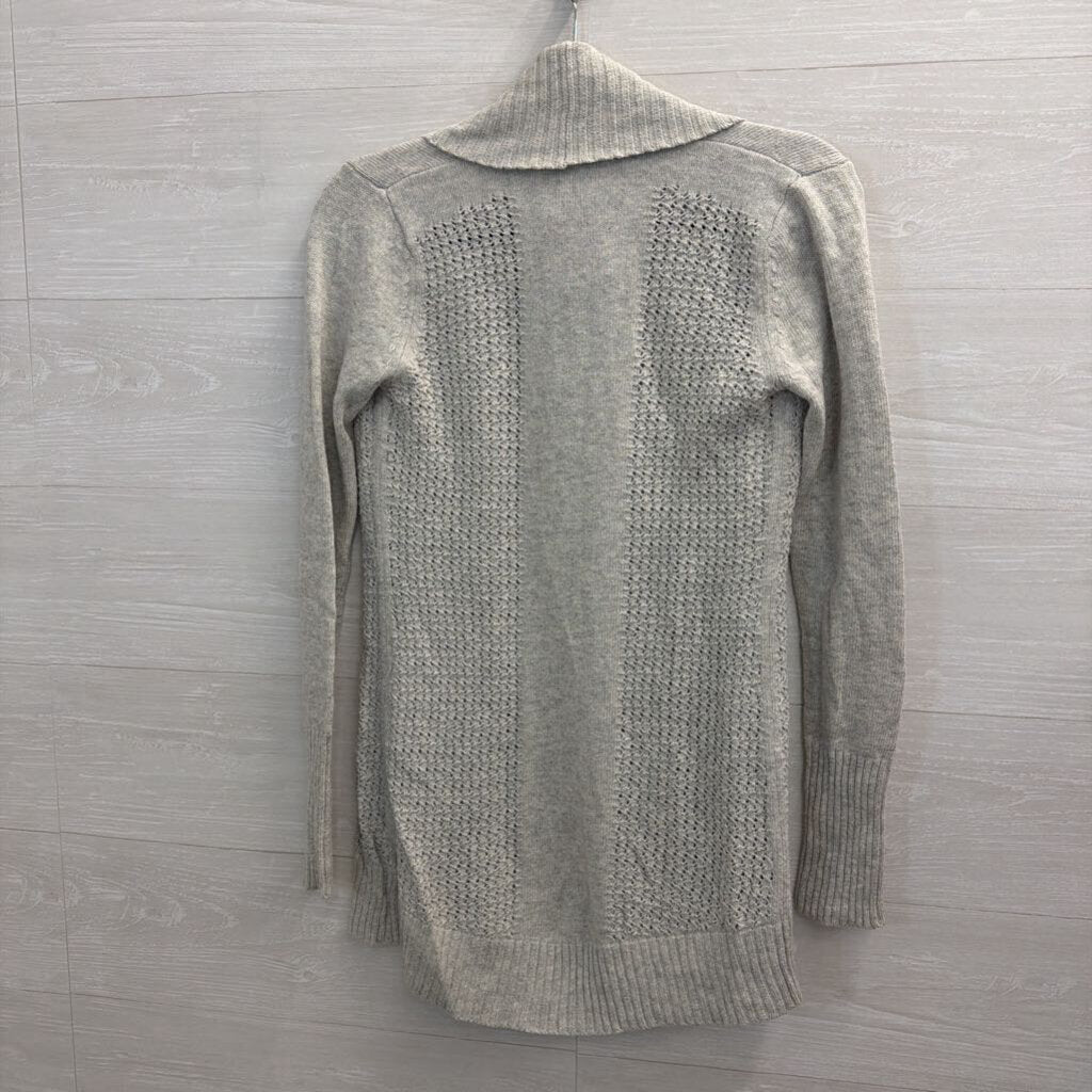 Anthropologie Moth Grey Cardigan Extra Small