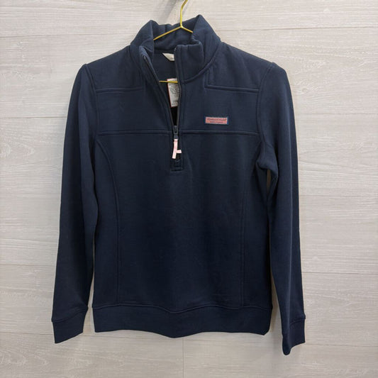 Vineyard Vines Navy Shep Shirt Quarter Zip Pullover Extra Small