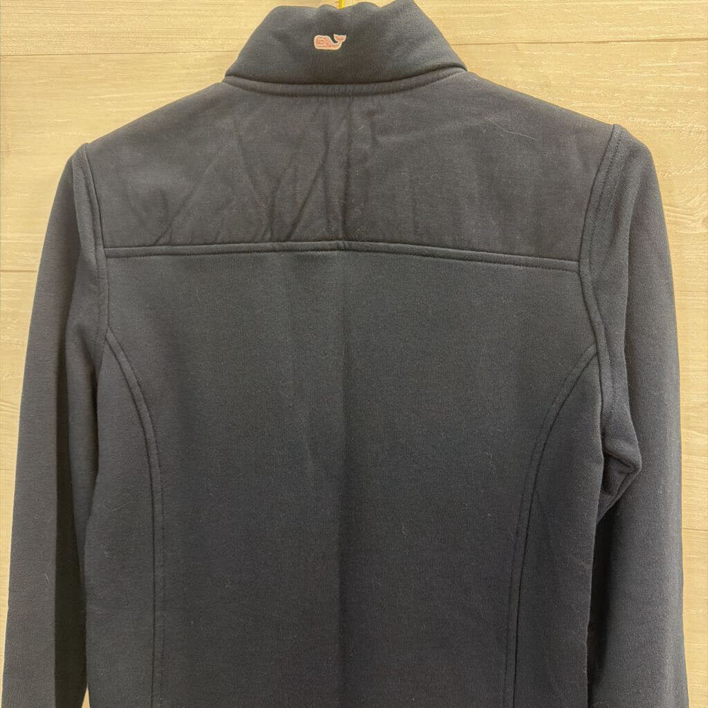 Vineyard Vines Navy Shep Shirt Quarter Zip Pullover Extra Small