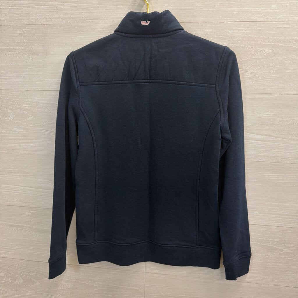 Vineyard Vines Navy Shep Shirt Quarter Zip Pullover Extra Small