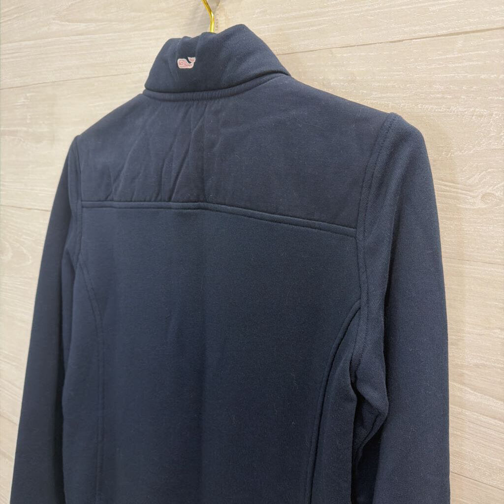 Vineyard Vines Navy Shep Shirt Quarter Zip Pullover Extra Small
