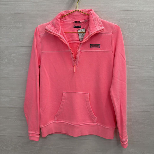 Vineyard Vines Hot Pink Shep Shirt Quarter Zip Pullover Extra Small