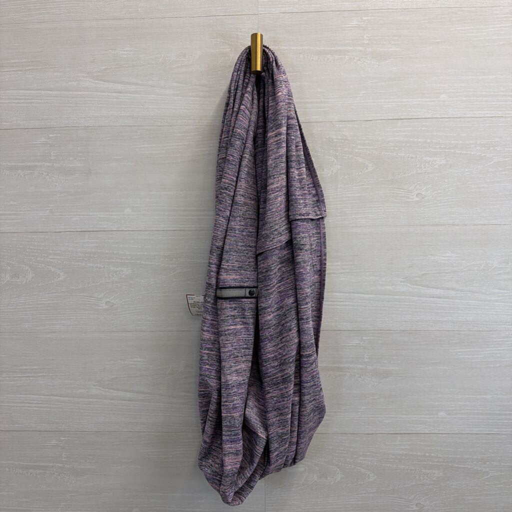 Lululemon Purple Space Dye Snap Scarf