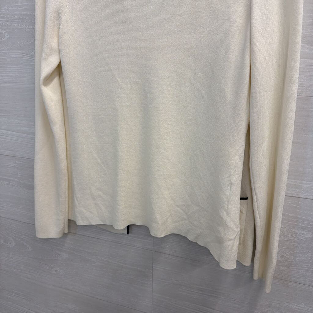 Cream/Black Cardigan/Tank Set Small