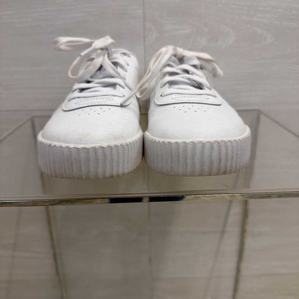 Puma White Platform Sneakers 7.5