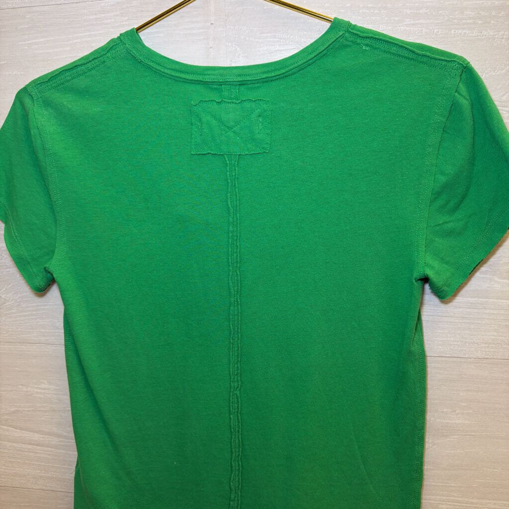 We the Free Green Slouchy Tee Extra Small