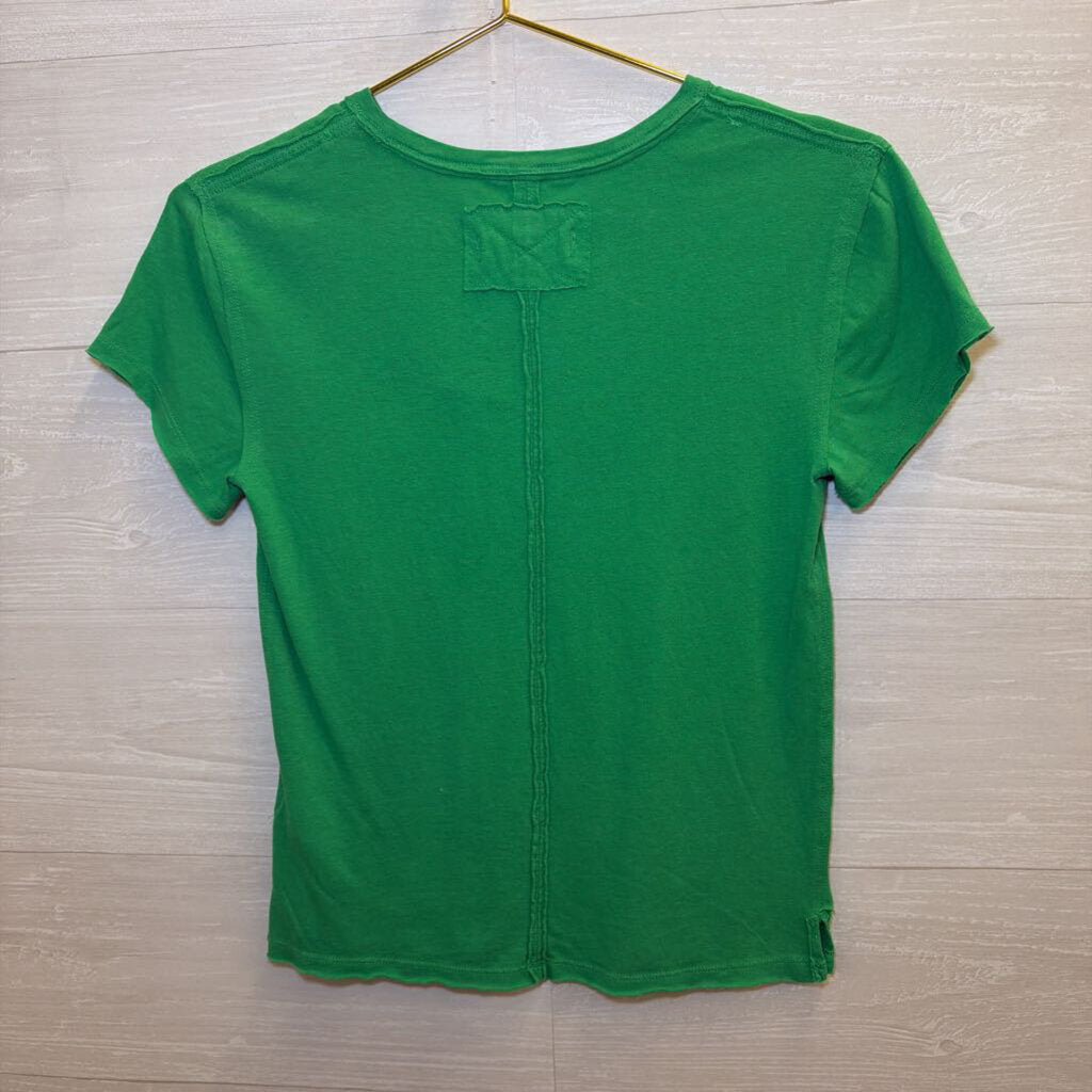 We the Free Green Slouchy Tee Extra Small