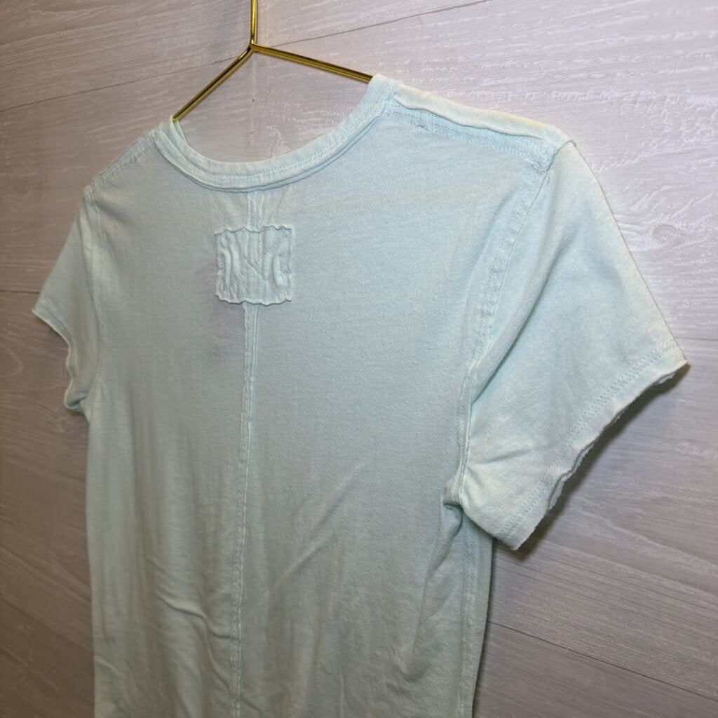 We the Free Blue Slouchy Tee Extra Small