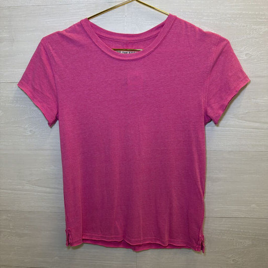 We the Free Pink Slouchy Tee Extra Small