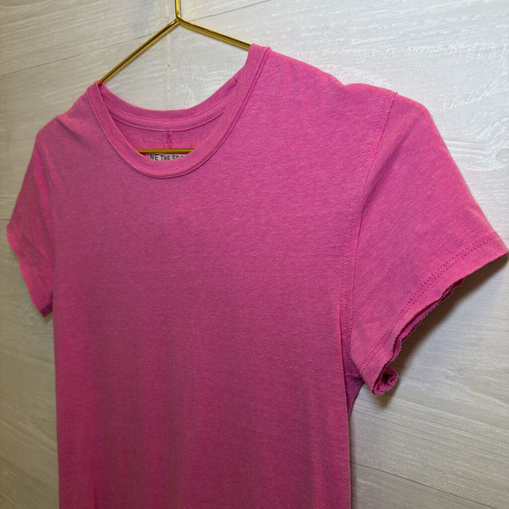We the Free Pink Slouchy Tee Extra Small