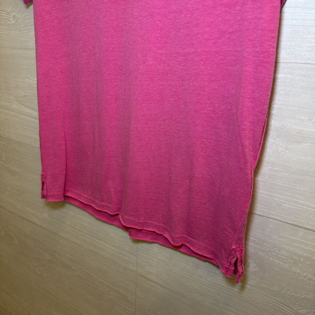 We the Free Pink Slouchy Tee Extra Small