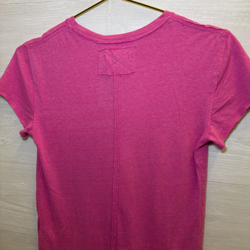 We the Free Pink Slouchy Tee Extra Small