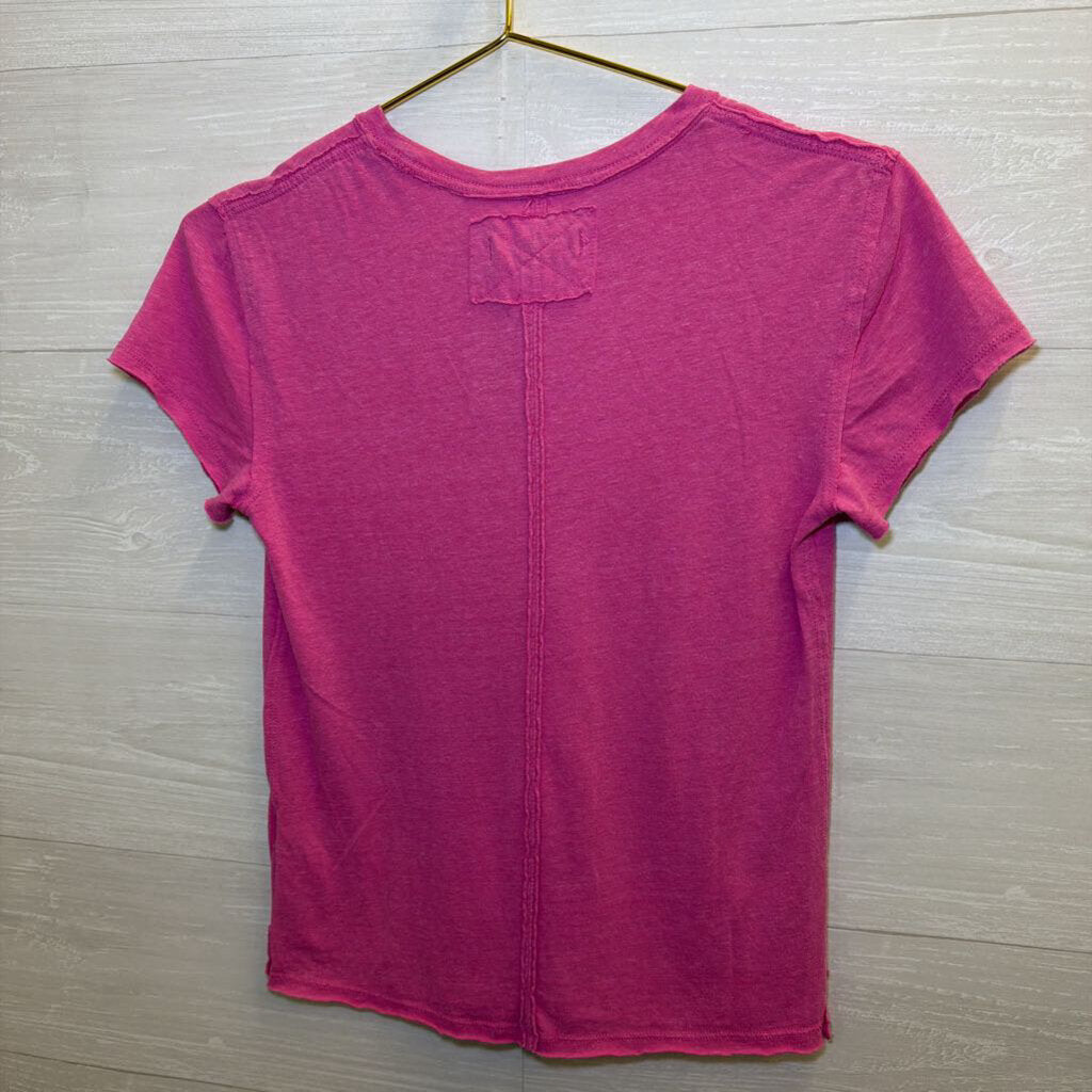 We the Free Pink Slouchy Tee Extra Small