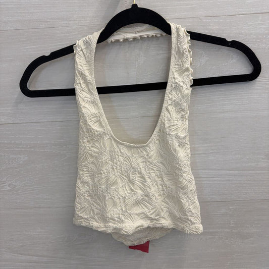 Intimately Free People Halter Lettuce Edge Bralette Small