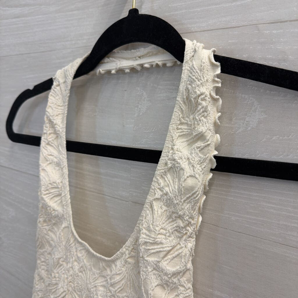 Intimately Free People Halter Lettuce Edge Bralette Small