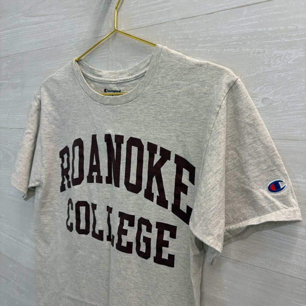 Roanoke College Grey Graphic Tee Small