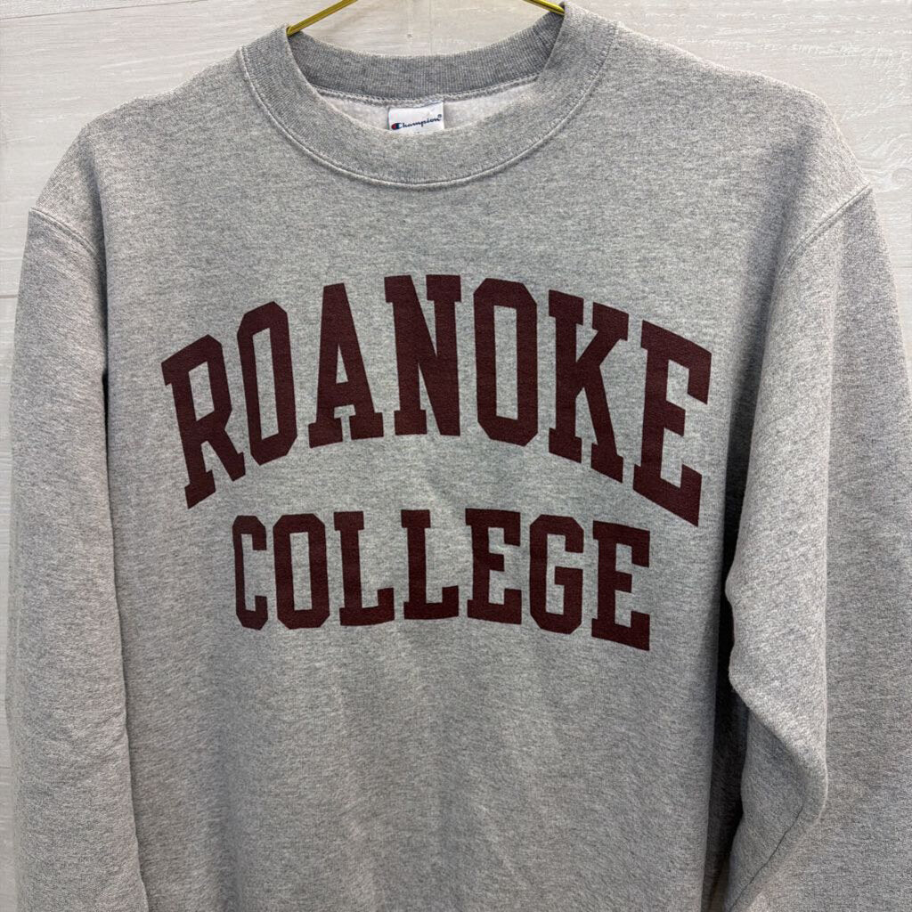 Roanoke College Grey Crewneck Medium