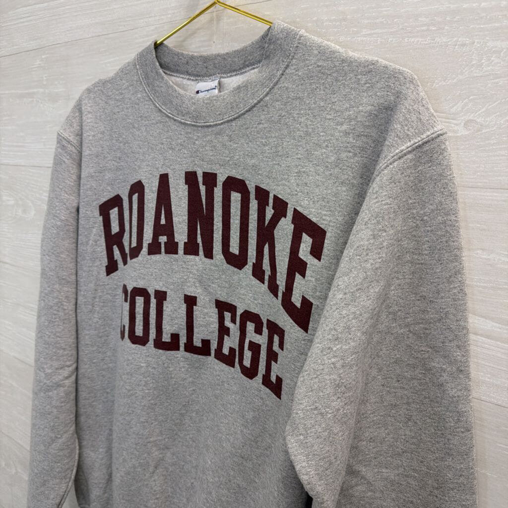 Roanoke College Grey Crewneck Medium