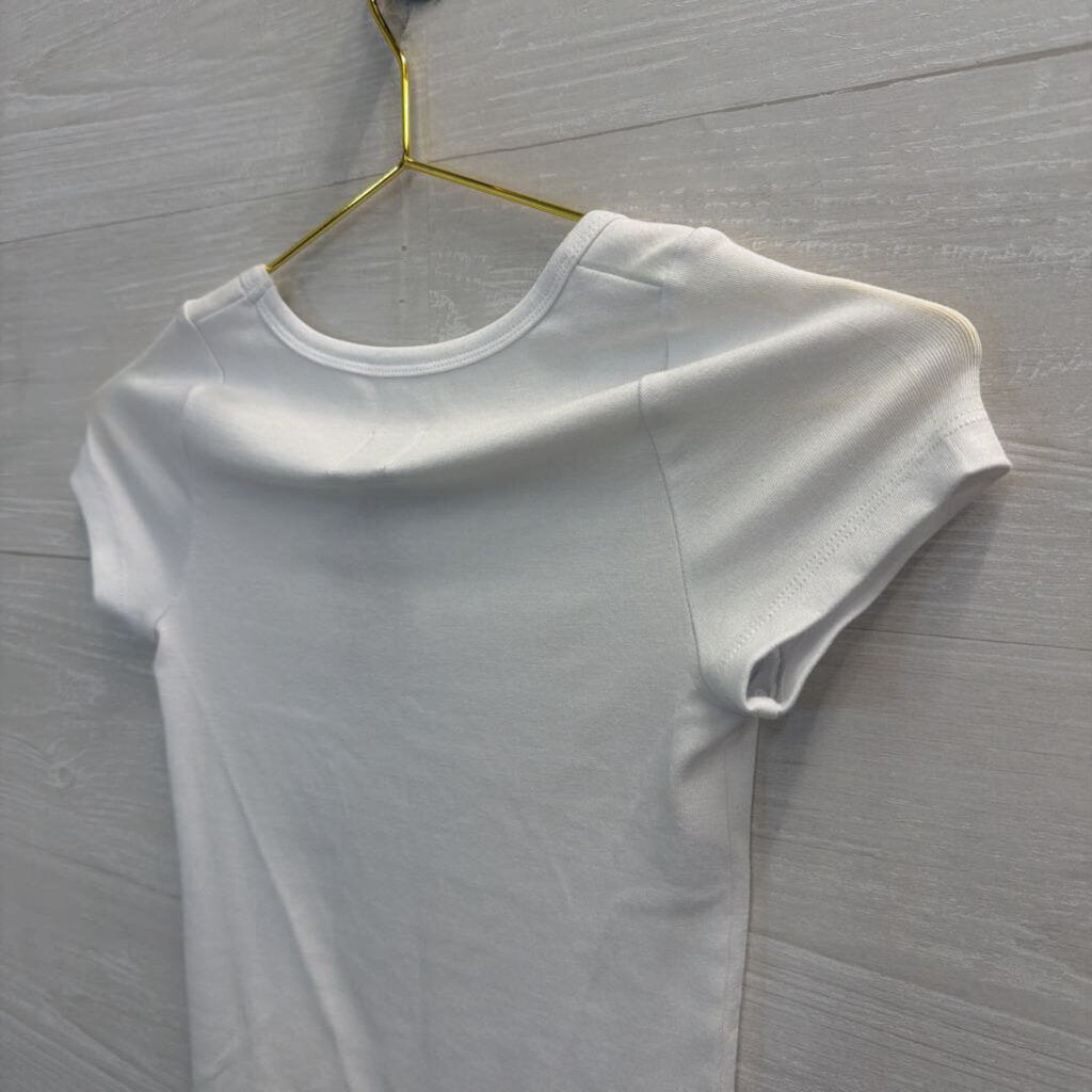 Boys Lie White Cropped Cherub Tee Small