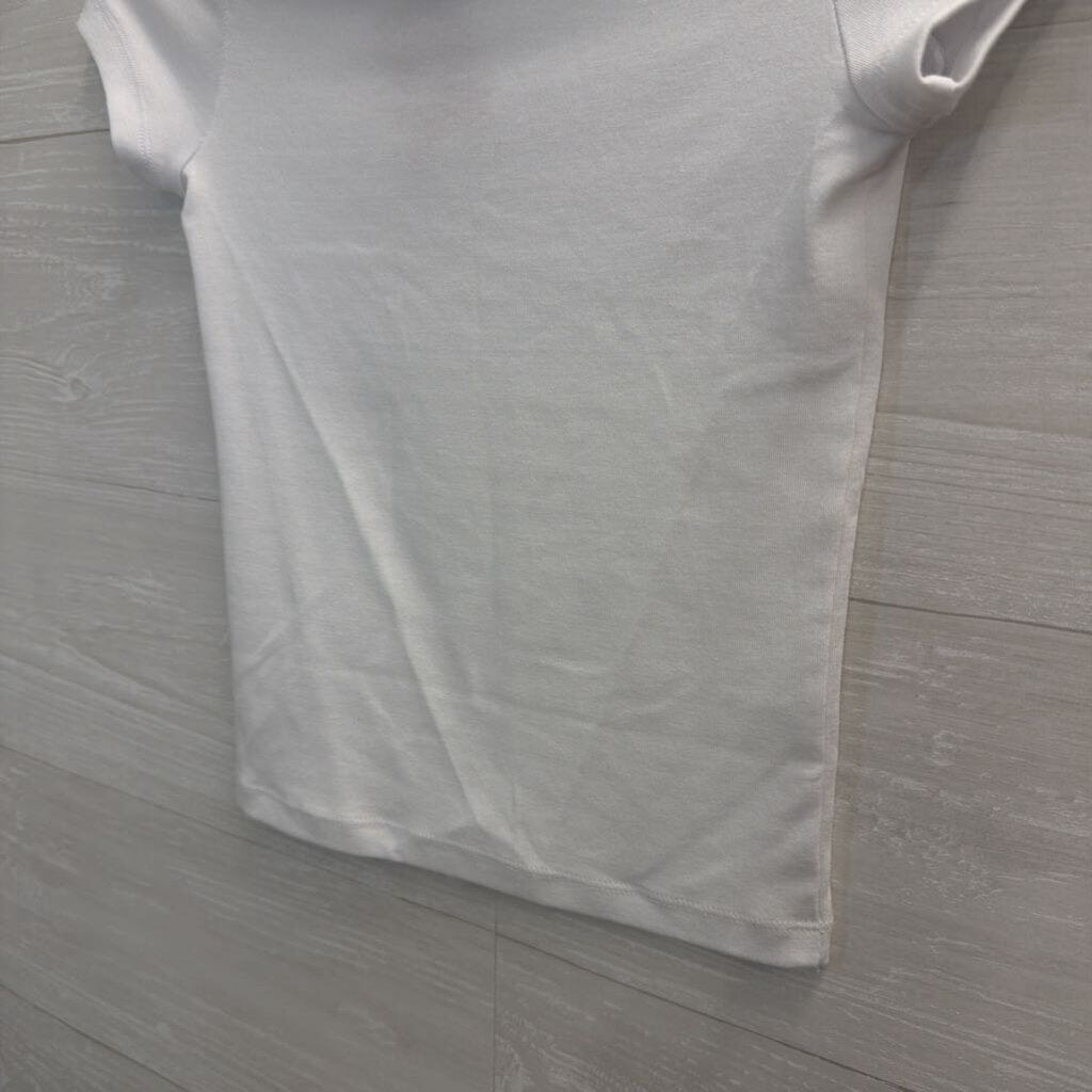 Boys Lie White Cropped Cherub Tee Small