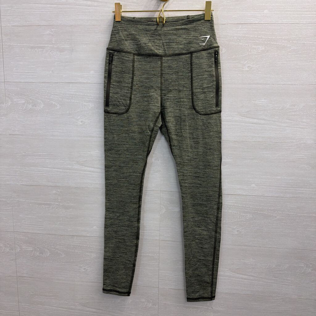 Gym Shark Green Athletic Leggings Small