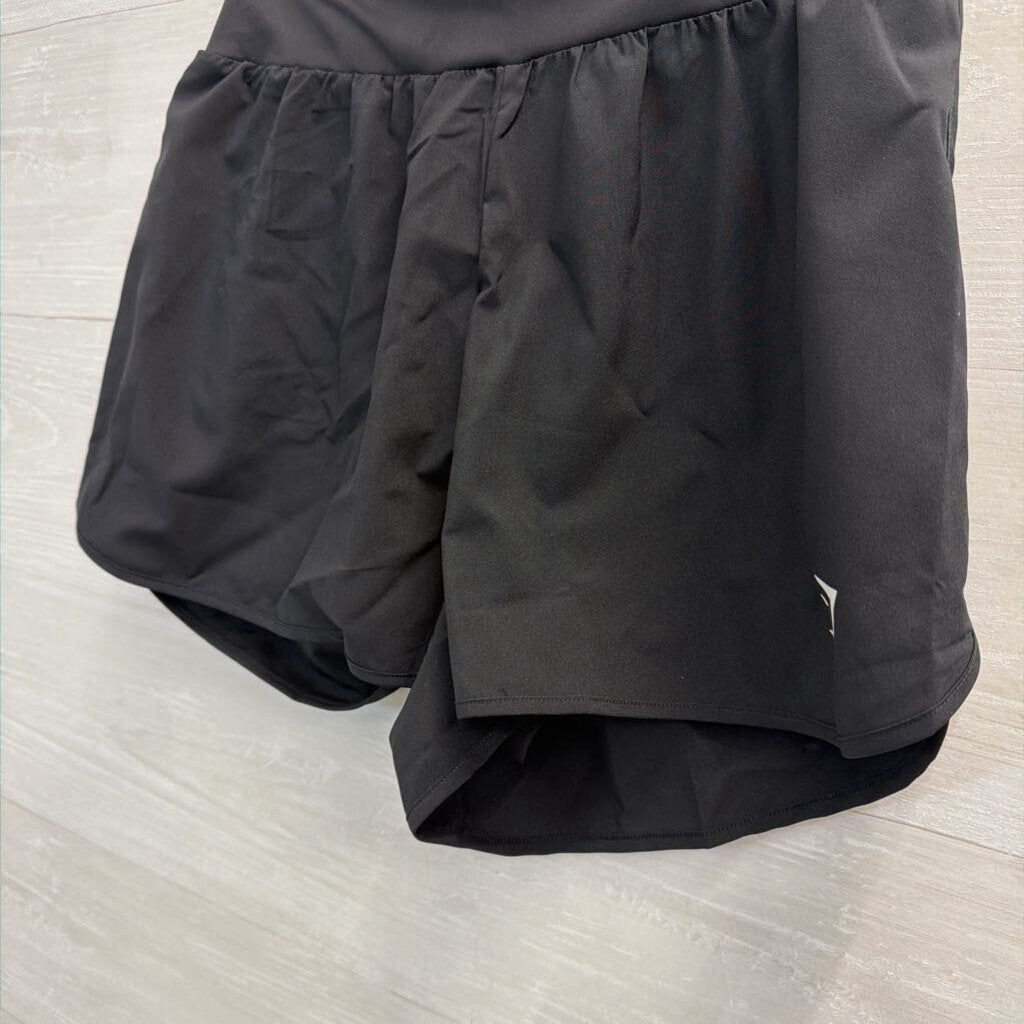 Gym Shark Black Athletic Shorts Medium
