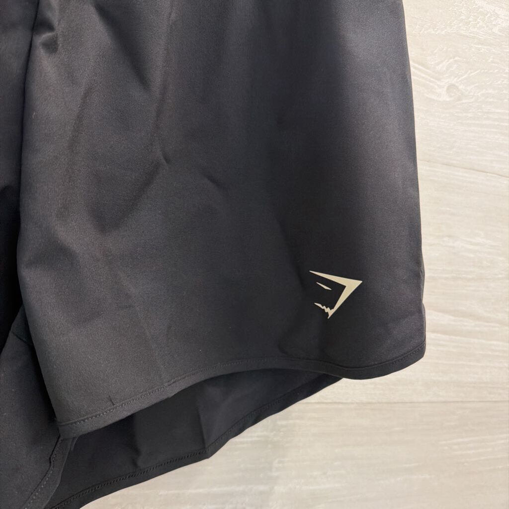 Gym Shark Black Athletic Shorts Medium