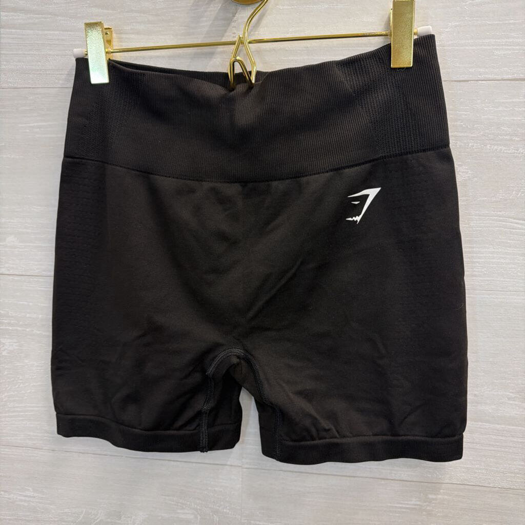 Gym Shark Black Athletic Shorts Small