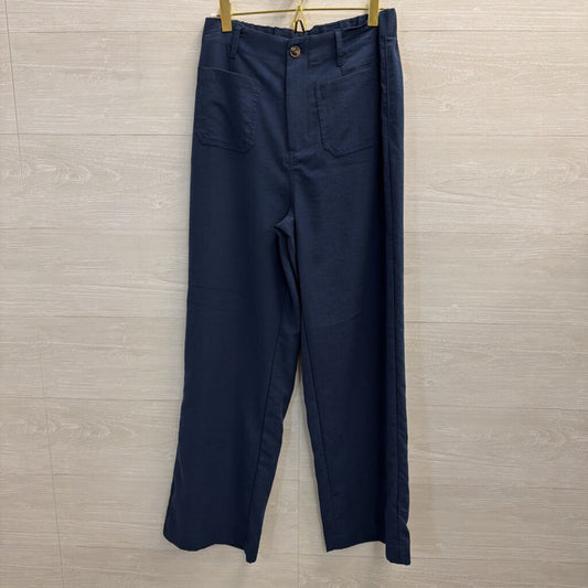 Halara Navy Wide Leg Pants Small